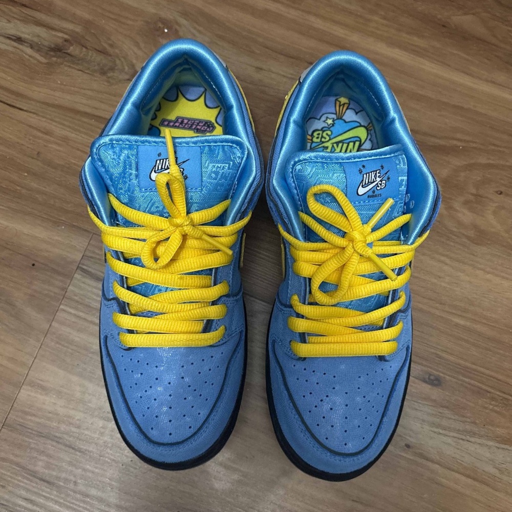 THE POWERPUFF GIRLS X NIKE DUNK LOW PRO QS “BUBBLES” - Picture 4 of 10